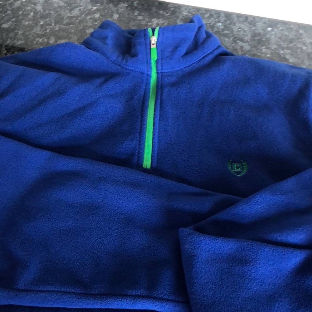 Fleece 1/4 Zip - Chaps🔵🟢